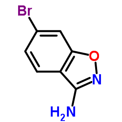 3-氨基-6-溴苯并[D]异恶唑结构式