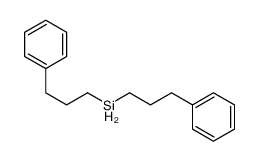 bis(3-phenylpropyl)silane Structure