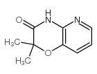 2,2-二甲基-2H-吡啶并[3,2-B][1,4]恶嗪-3(4H)-酮结构式