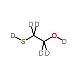 2-(2H)Sulfanyl(2H4)ethan(2H)ol结构式