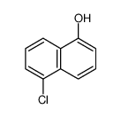 5-Chloro-1-kydroxynaphthalene结构式