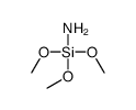 [amino(dimethoxy)silyl]oxymethane结构式