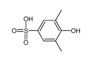 2,6-Dimethylphenol-4-sulfonic acid Structure