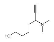 5-(dimethylamino)hept-6-yn-1-ol结构式
