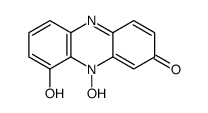 9,10-dihydroxyphenazin-2-one结构式