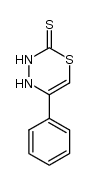 5-phenyl-3,4-dihydro-[1,3,4]thiadiazine-2-thione结构式