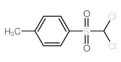Benzene,1-[(dichloromethyl)sulfonyl]-4-methyl-结构式