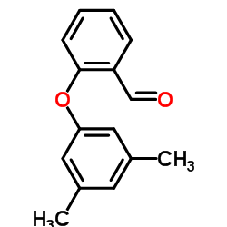 2-(3,5-二甲苯氧基)苯甲醛结构式