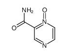 Pyrazinecarboxamide, 1-oxide (8CI,9CI) Structure