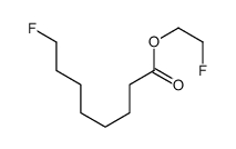 8-Fluorooctanoic acid 2-fluoroethyl ester结构式