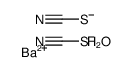 Barium thiocyanate hydrate Structure