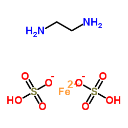Iron(II) ethylenediammonium sulfate tetrahydrate Structure