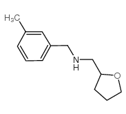 (3-Methyl-benzyl)-(tetrahydro-furan-2-ylmethyl)-amine Structure