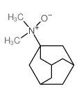1-Adamantyl(hydroxy)dimethyl-.lambda.~5~-azane Structure