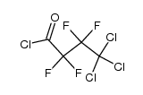 4,4,4-trichloro-tetrafluoro-butyryl chloride结构式