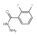 2,3-二氟苯甲酰肼结构式