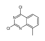 2,4-二氯-8-甲基喹唑啉结构式