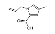 1H-Pyrrole-2-carboxylicacid,4-methyl-1-(2-propenyl)-(9CI) Structure