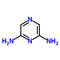 2,6-二氨基吡嗪结构式