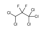 1,1,1,3,3-pentachloro-2,2-difluoropropane结构式