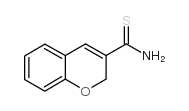 2H-色烯-3-硫代甲酰胺结构式