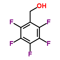 (Pentafluorophenyl)methanol structure