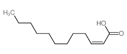 2-dodecenoic acid Structure