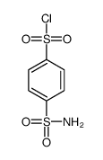 4-氨磺酰基苯-1-磺酰氯结构式