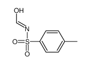 对甲基-N-甲酰基苯磺酰胺结构式