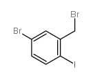 4-bromo-2-(bromomethyl)-1-iodobenzene Structure