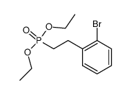 diethyl 2-(2-bromophen-1-yl)ethylphosphonate Structure
