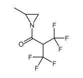2-Methyl-1-[3,3,3-trifluoro-1-oxo-2-(trifluoromethyl)propyl]aziridine结构式