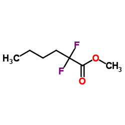 2,2-二氟己酸甲酯结构式