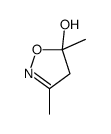 3,5-dimethyl-4H-1,2-oxazol-5-ol结构式