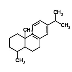 Phenanthrene,1,2,3,4,4a,9,10,10a-octahydro-1,4a-dimethyl-7-(1-methylethyl)-结构式