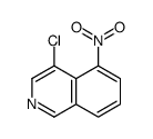 4-chloro-5-nitroisoquinoline结构式