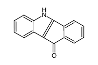 5H-indeno[1,2-b]indol-10-one结构式