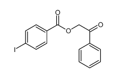 4-Iodobenzoic acid phenacyl ester结构式