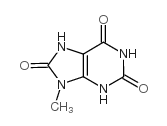 9-methyluric acid Structure