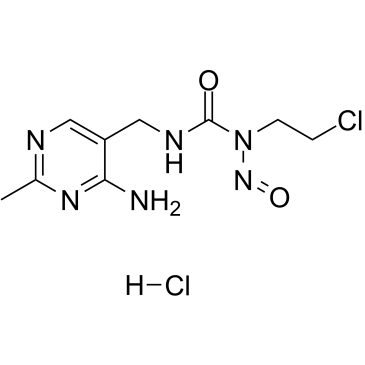 盐酸尼莫司汀结构式
