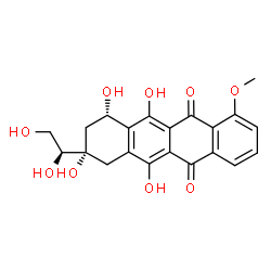 Doxorubicinolone (Mixture of Diastereomers) Structure