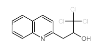 1,1,1-trichloro-3-quinolin-2-yl-propan-2-ol结构式