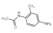 N1-(4-氨基-2-甲基苯)乙酰胺结构式