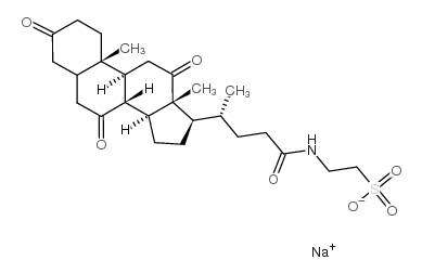 sodium taurodehydrocholate structure