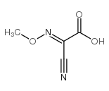 氰基(甲氧基亚氨基)乙酸结构式