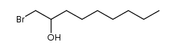 1-bromo-nonan-2-ol结构式