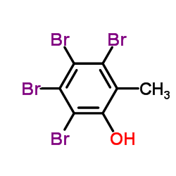 3,4,5,6-Tetrabromo-o-cresol Structure