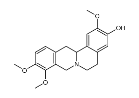 紫堇根碱结构式