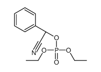 [(R)-cyano(phenyl)methyl] diethyl phosphate结构式