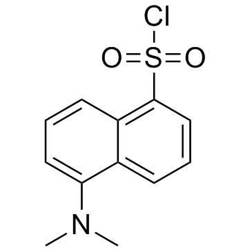 Dansyl chloride structure